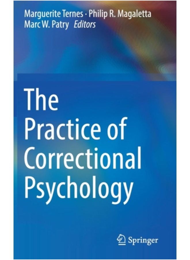 The Practice Of Correctional Psychology - Hardback 
