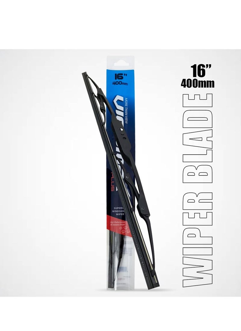Viewmax Windshield Car Wiper Blades Powerful Performance Conventional Wiper Blades 16 400mm  - Image 1