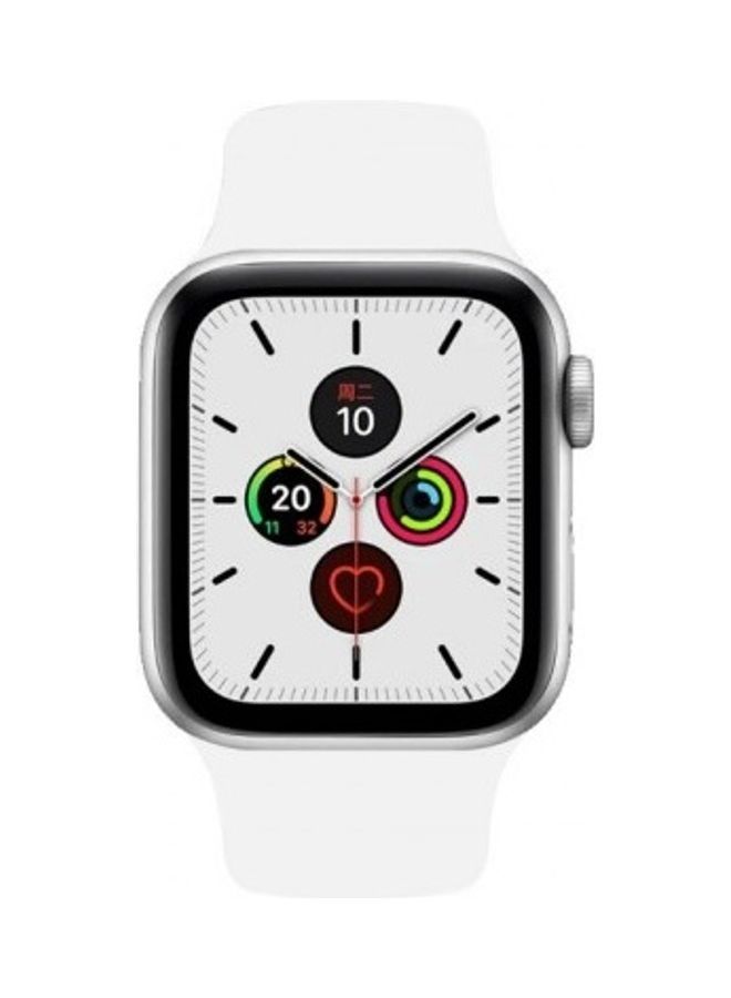 NIBEMINENT Silicone Replacement Band For Apple Watch 38/40mm Soft White  - Image 3
