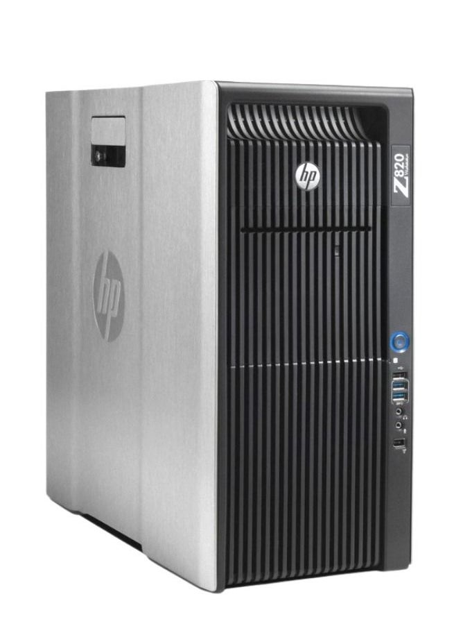 HEWLETT PACKARD - HP z820  WORKSTATION - Intel (R) Xeon (R) E5- 2690 / 16gb RAM / 2TB (1TB+1TB ) HDD / 256 gb SSD / 8 Cores / 16 Threads (TOTAL CORES)/nVIDIA 4000 QUADRO HIGH END GPU - Image 1