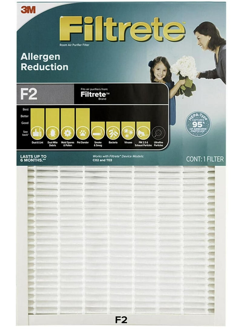 فلتريت فلتر تنقية الهواء للغرفة من نوع HEPA لتقليل مسببات الحساسية F2 - Image 1