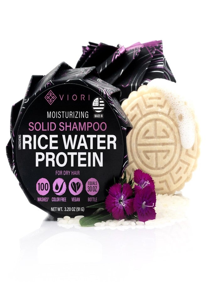 Viori Terrace Garden Shampoo Bar Made with Rice Water - Handcrafted All Natural Shampoo Bars - Sulfate Free Shampoo - Image 1