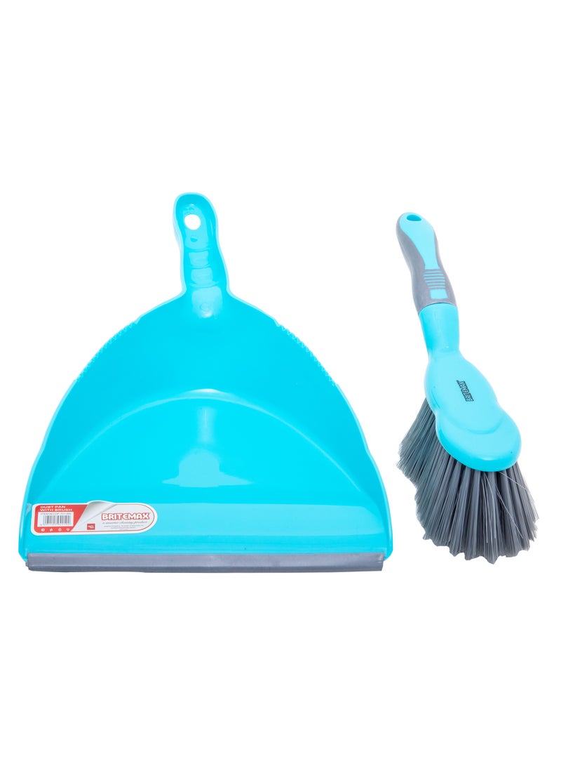 BRITEMAX BM701 BriteMax Dustpan with Printed Brush – Stylish Cleaning Set - Image 3