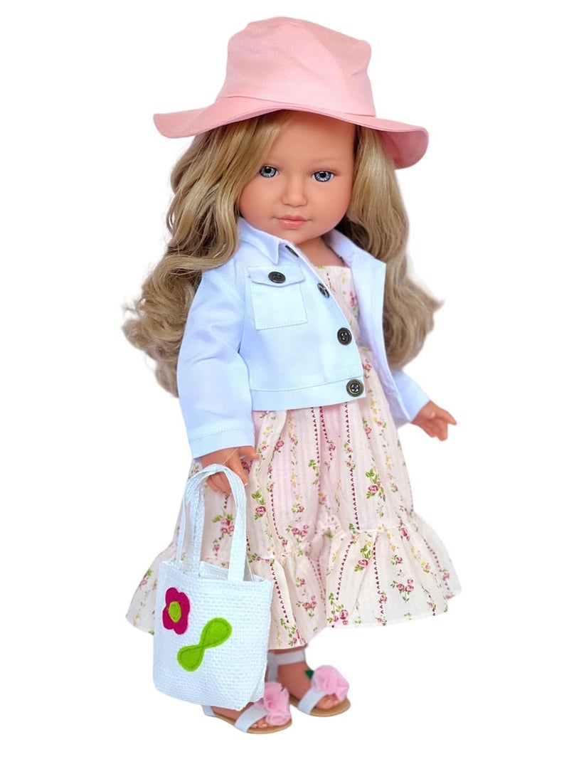 MBD Kennedy and Friends Complete Outfits for 18 Inch Fashion Girl Dolls 18 Inch Doll Clothes That Fits All 18 Inch Dolls Pink Shopping Outfit - Image 3