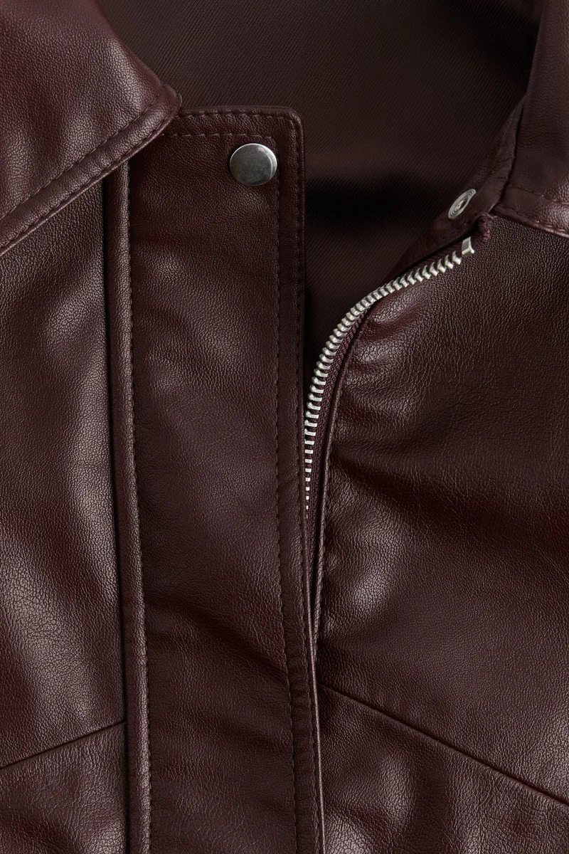 H&M Oversized coated jacket