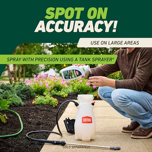 Ortho GroundClear Weed and Grass Killer2 Concentrate, Kills Dandelions, Chickweed, Crabgrass, Moss and More in Patios and Landscapes, OMRI Listed, 32 fl. oz. - Image 5