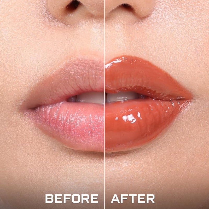 Kiro Ceramide Drip Tinted Lip Glaze - Caramel Cookie, 2g | Hydrating Gloss Balm with Ceramides & Squalane | High-Glaze Finish, Nourishing & Vegan Lip Care - Image 2