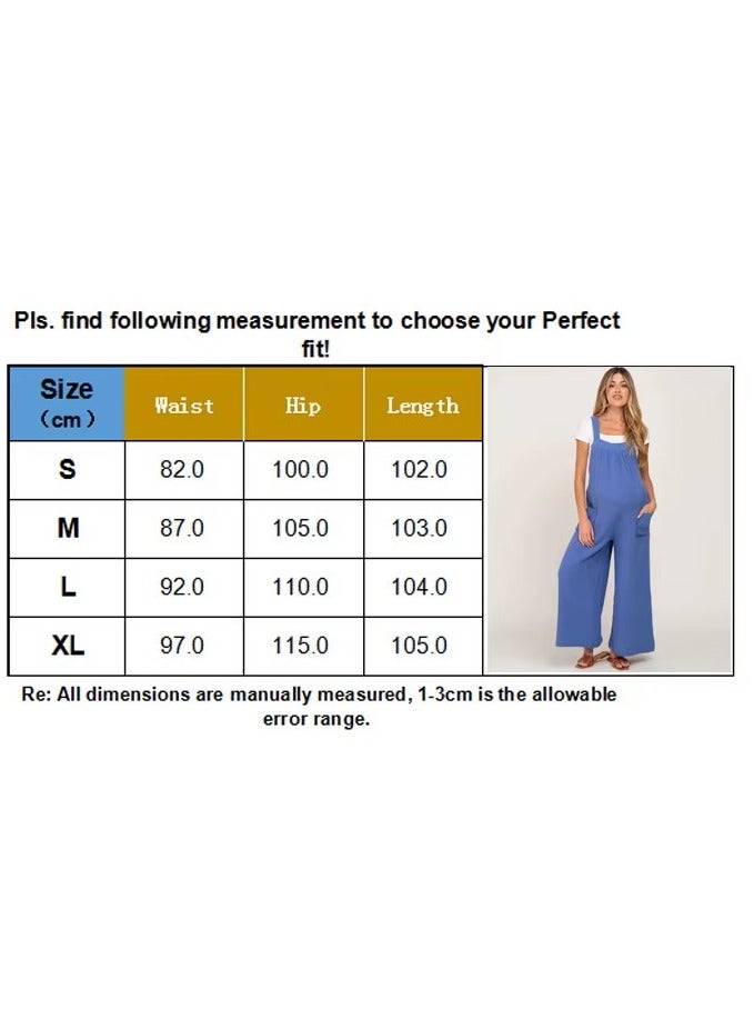 bellanina Stylish Maternity Wide-Leg Jumpsuit - Image 5