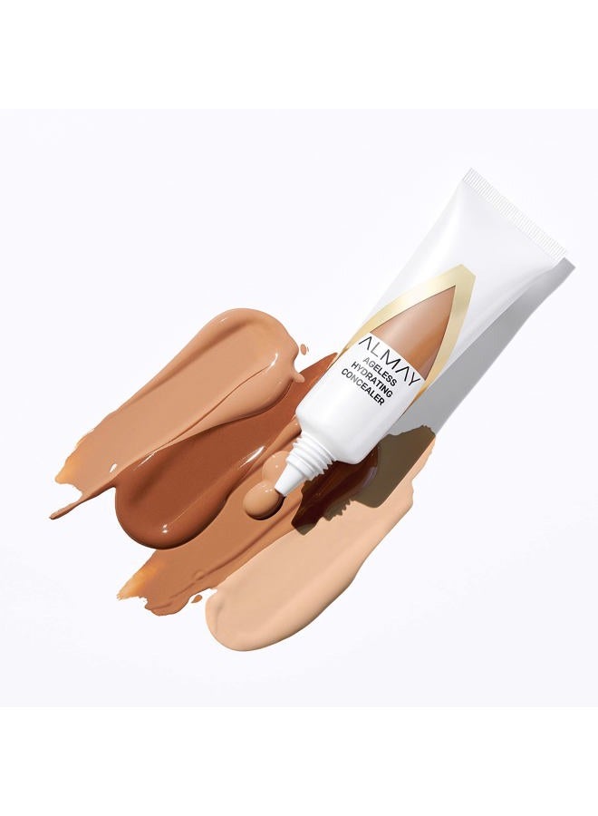 Almay Anti-Aging Concealer, Face Makeup with Hyaluronic Acid, Niacinamide, Vitamin C & E, Hypoallergenic-Fragrance Free, 010 Light, 0.37 Fl Oz (Pack of 1) - Image 5