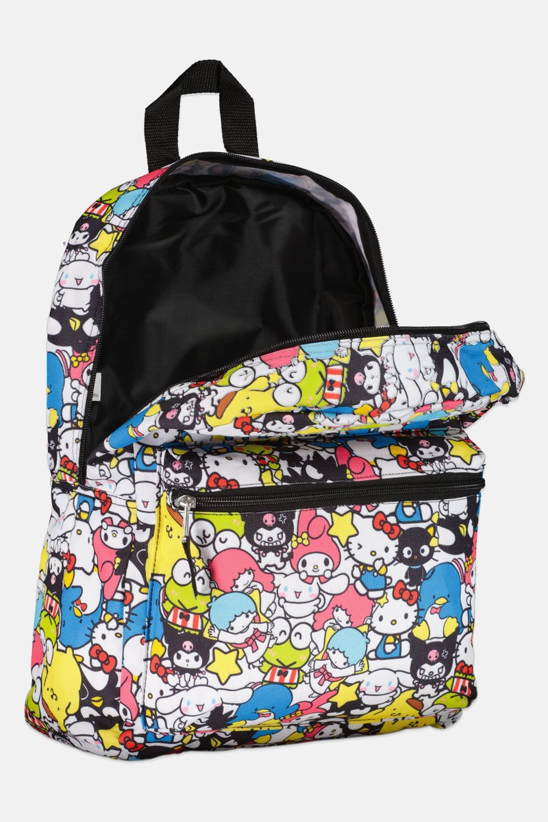 Hello Kitty حقيبة ظهر للبنات بطبعة جرافيك، متعددة الألوان - Image 3