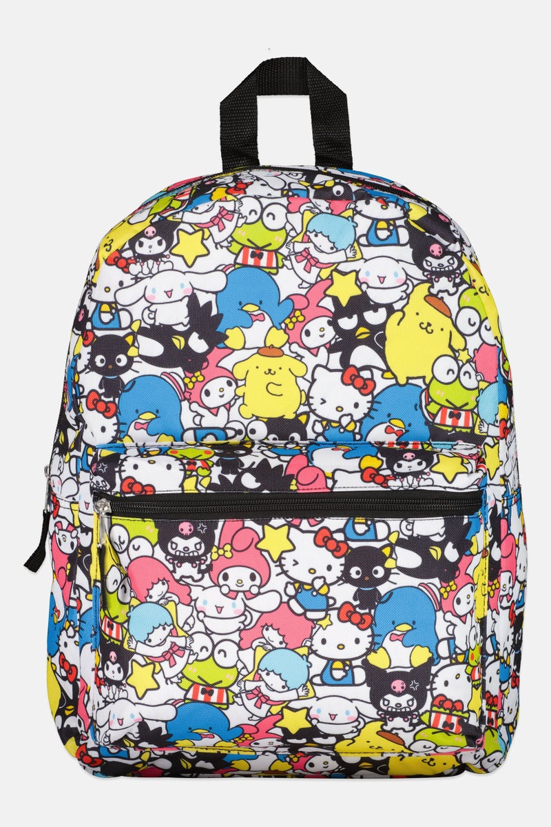 Hello Kitty حقيبة ظهر للبنات بطبعة جرافيك، متعددة الألوان - Image 1