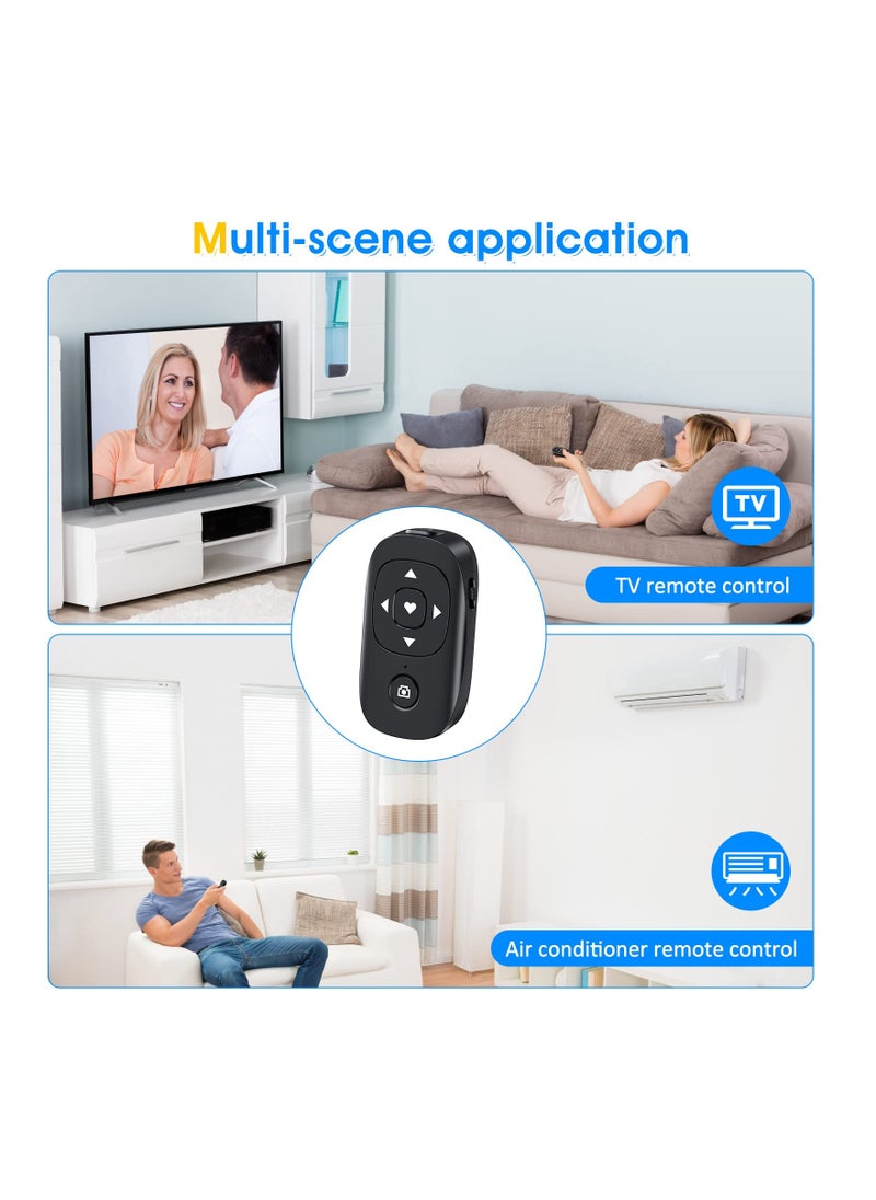 SYOSI - Compatible with Upgrade TIK Tok Bluetooth Remote Control, Kindle App Page Turner, Video Recording Remote, Kindle TIKTok Page Scrolling Turner Universal Remote Control for Phone, Pad, iOS, Android - Image 1