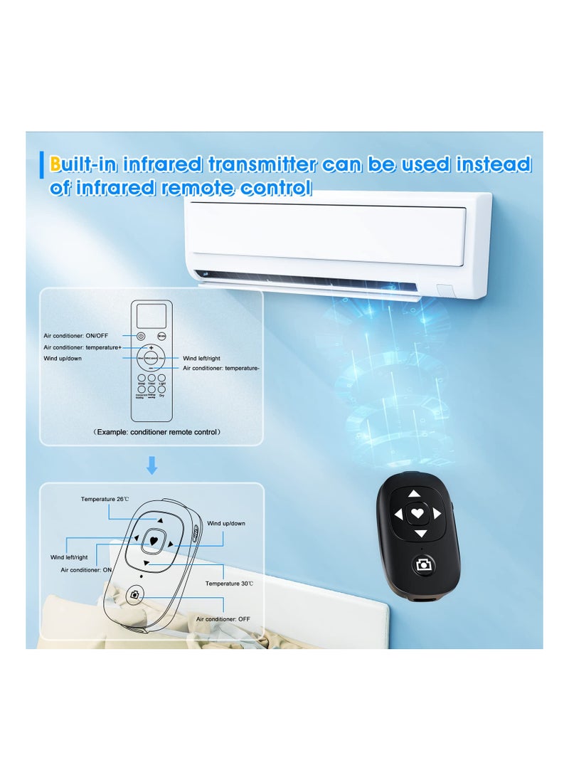 SYOSI - Compatible with Upgrade TIK Tok Bluetooth Remote Control, Kindle App Page Turner, Video Recording Remote, Kindle TIKTok Page Scrolling Turner Universal Remote Control for Phone, Pad, iOS, Android - Image 1