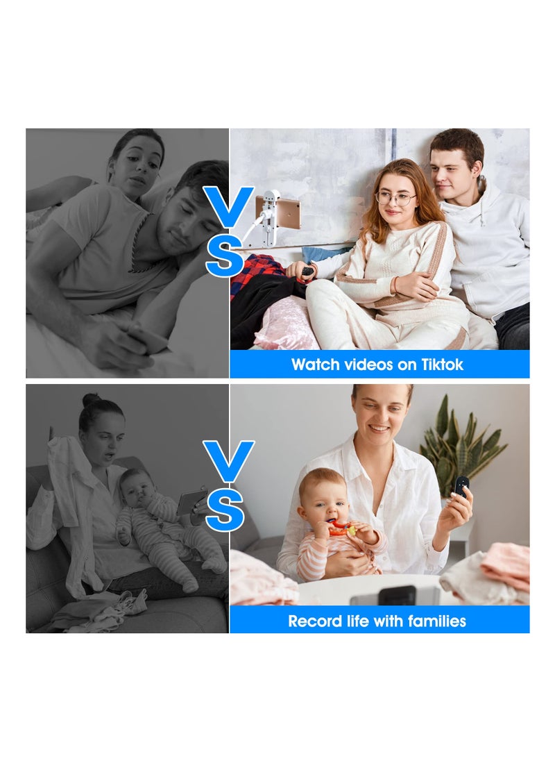 SYOSI - Compatible with Upgrade TIK Tok Bluetooth Remote Control, Kindle App Page Turner, Video Recording Remote, Kindle TIKTok Page Scrolling Turner Universal Remote Control for Phone, Pad, iOS, Android - Image 1