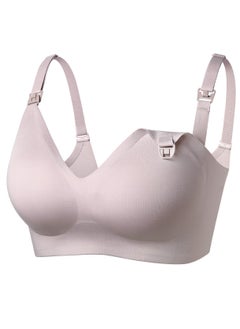 Momcozy Seamless Ultra Comfort Maternity Nursing Bra For Breastfeeding  - Image 1