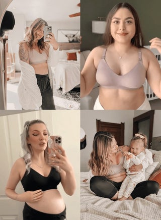 Seamless Ultra Comfort Maternity Nursing Bra For Breastfeeding - view 2