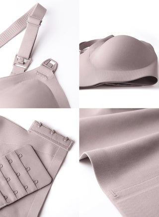 Seamless Ultra Comfort Maternity Nursing Bra For Breastfeeding - view 4