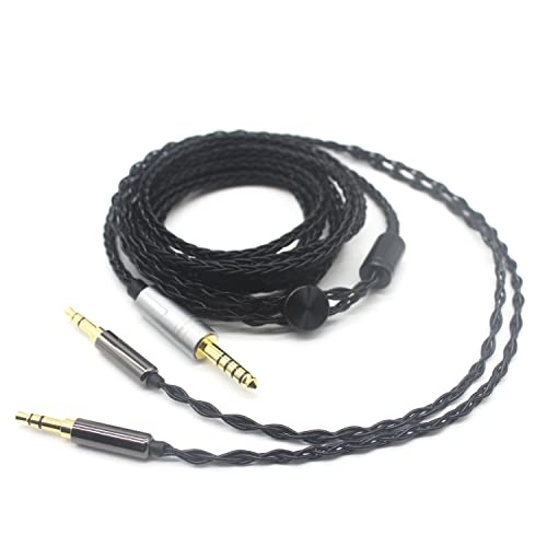 Youkamoo 4.4mm Balanced Headphone Replacement Cable Compatible for Hifiman Sundara, Ananda, Arya, HE400SE, HE4XX, HE-400i Headphones (Dual 3.5mm Male Version) 6.6 ft 2m - Image 5