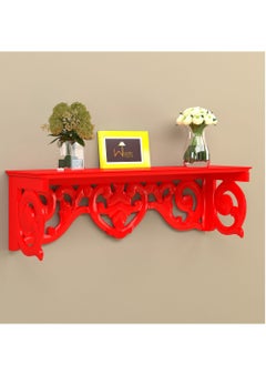 Wooden Twist Wooden Twist Wall Decor Floating Wall Shelf Rack/Bracket  - Image 1