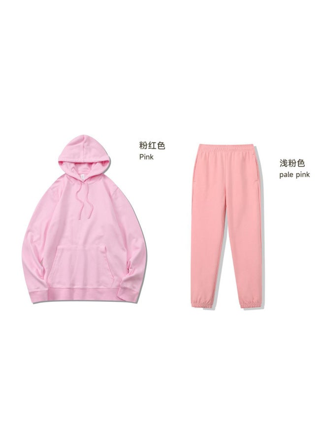 Autumn And Winter Sportswear Suit Group Pure Cotton Games Two-piece Top Training Clothing Long-sleeved Adult Sweatshirt Customization