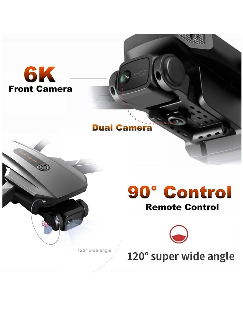 سي جيه آر سي - طائرة بدون طيار RG101 GPS مع كاميرا 4K ومحورين مثبتين وكاميرا عالية الدقة مضادة للاهتزاز وفيديو مباشر FPV ومحرك بدون فرشاة وطائرة رباعية المراوح RC وعودة تلقائية - Image 1