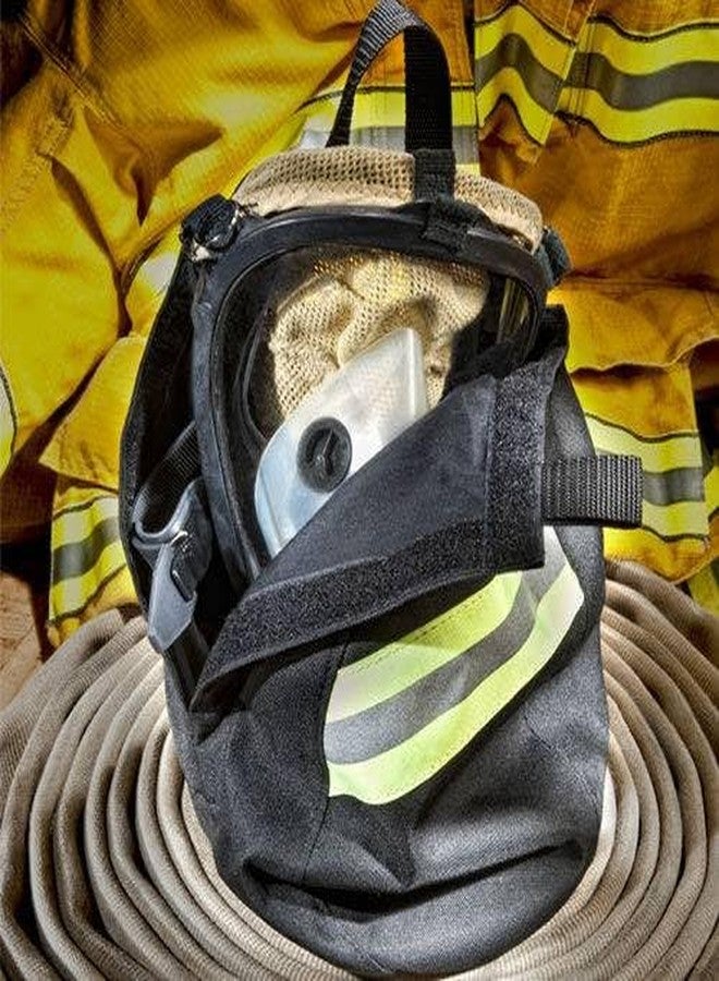 LINE2design Firefighter SCBA Air Pak Respirator Firefighter Mask Face Piece Bag for First Responder - Image 2