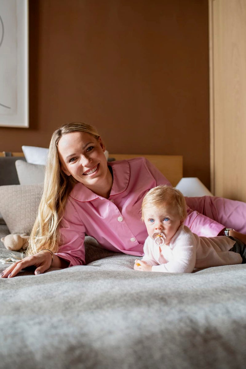 BIBS Boheme Pacifiers 2 Pack BPA Free Cherry Shape Nipple Natural Rubber Latex Made in Denmark |White/Sunshine | Size 0-6 Months - Image 3