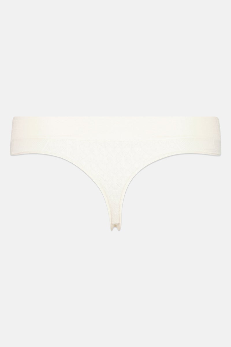 Tahari Women 5 Pieces Brand Logo Thong Panty, Multicolor - Image 2