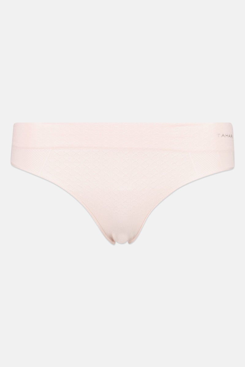 Tahari Women 5 Pieces Brand Logo Thong Panty, Multicolor - Image 3