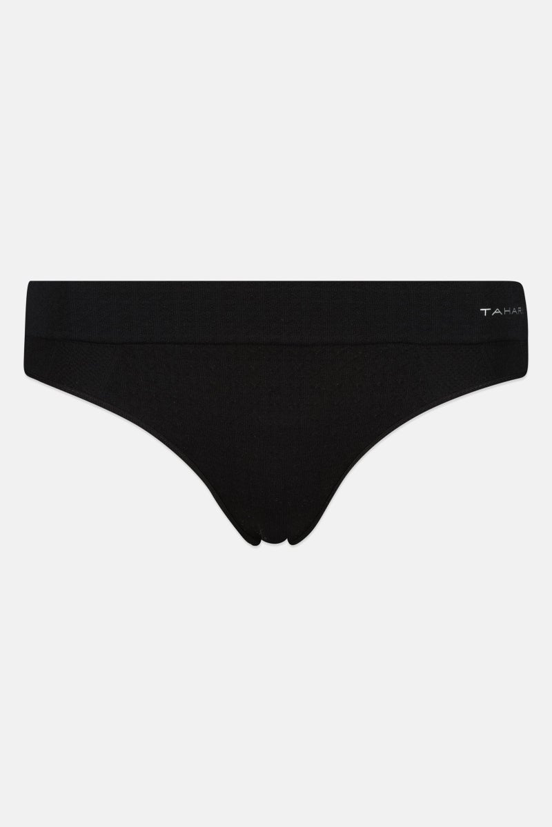 Tahari Women 5 Pieces Brand Logo Thong Panty, Multicolor - Image 3