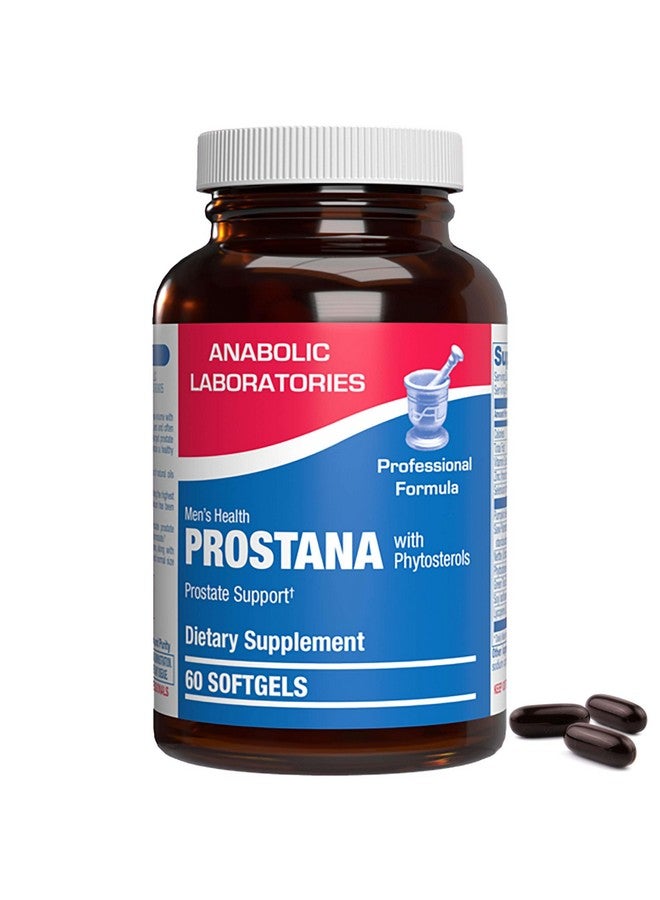 Anabolic Laboratories Mens Prostate Health Supplements - 60 Softgels with 1,200 mg Pumpkin Seed Oil and 300 mg Saw Palmetto Prostate Supplement - Prostana Health Support - Image 1