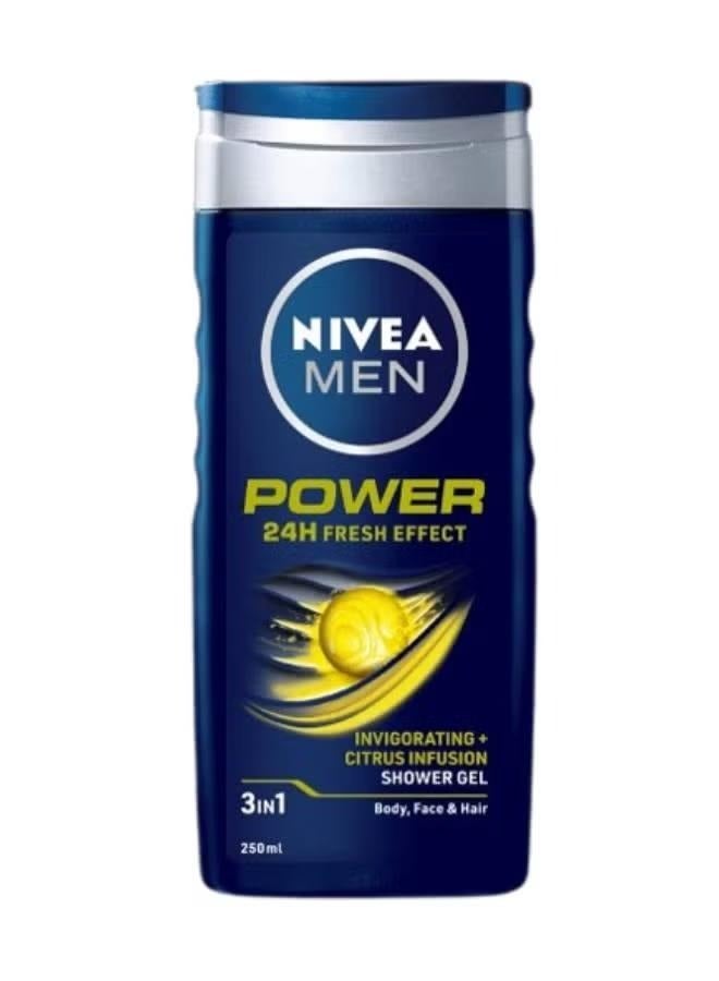 NIVEA MEN POWER FRESH SHOWER GEL 250ML
