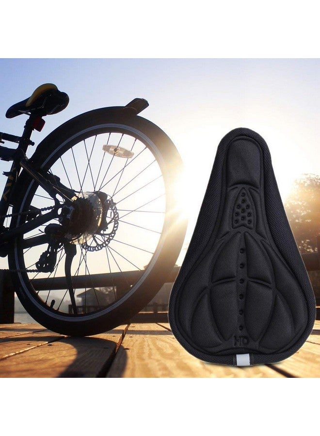 Lista Lista002 Bicycle Silicone Saddle Seat and Cycling Cushion Pad Bike Gel Cover, 26L x 16W x 3 H(Medium Gel Based) - Image 2