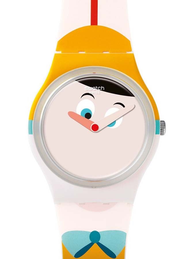 Swatch Unisex Naso Lungo Quartz Movement Water Resistant Wrist Watch - 43 Mm - Image 1