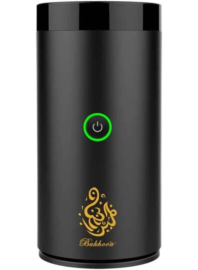 MIRCTRI SHDream Electric Incense Burner, Car Electric Incense Burner, Portable USB Rechargeable Smart Electronic Incense Burner, Arabian bakhoor Burner for Home Use (Black)  - Image 2