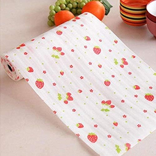 Entraxa Anti Slip PVC Waterproof Place Mat for Kitchen Cupboard Liners, Refrigerator, Table, 30X300 cm, Multi Color - Image 4