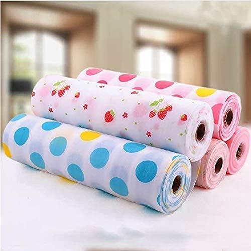 Entraxa Anti Slip PVC Waterproof Place Mat for Kitchen Cupboard Liners, Refrigerator, Table, 30X300 cm, Multi Color - Image 2