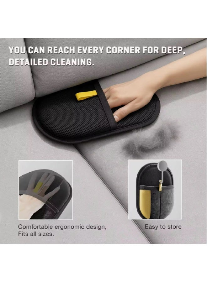 Pet Hair Removal Glove For Cat & Dog (Reusable) - Image 2