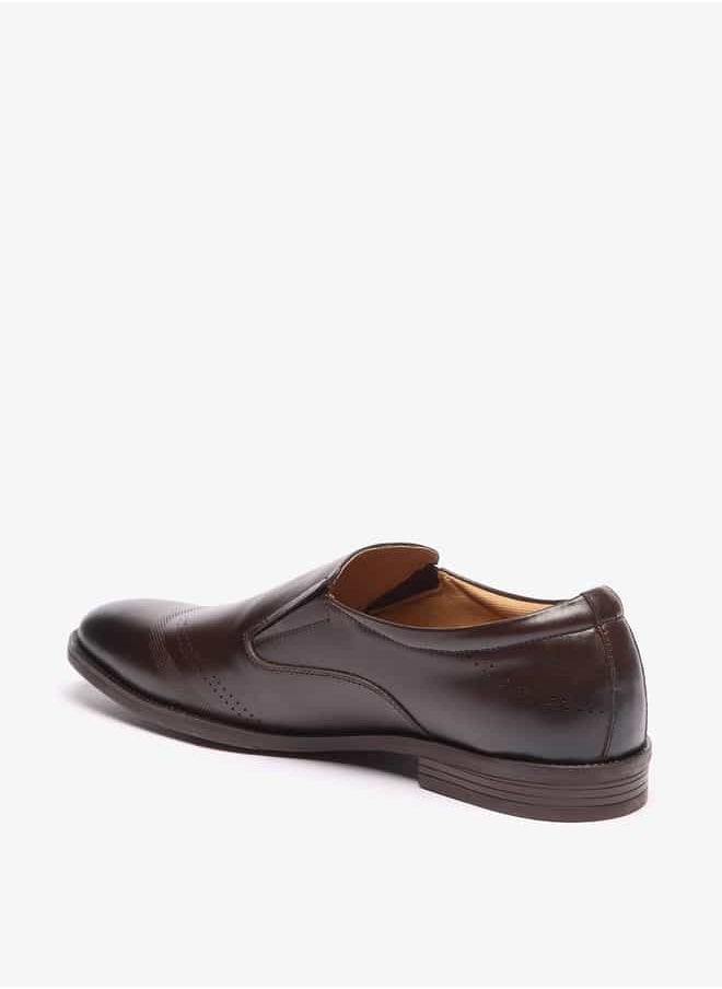 LBL by Shoexpress - Men Solid Slip-On Loafers - Image 1