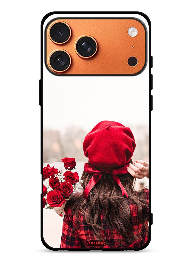 Tolwak Apple iPhone 17 Pro Max Protective Case Cover Holding Flowers - Image 1
