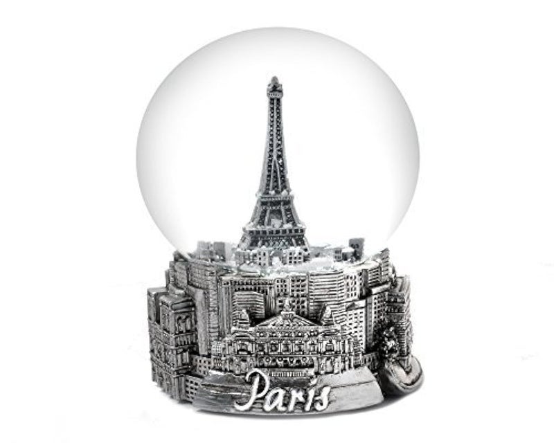 Zizo Zizo Paris France Eiffel Tower Snow Globe 65mm 