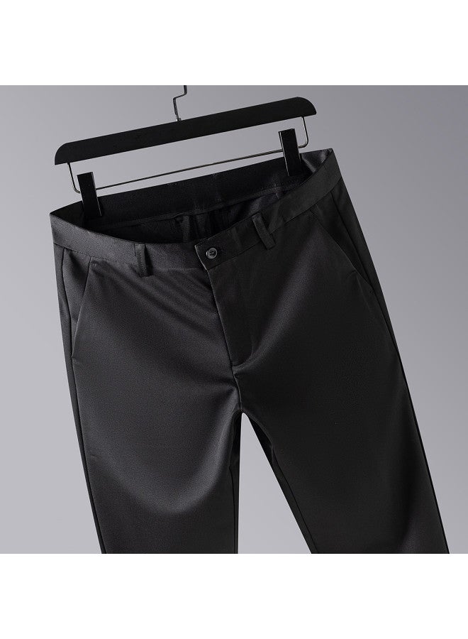 Fomoce men's Business Casual Straight Leg Pants - Image 3