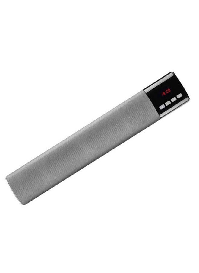 NIBEMINENT - Stereo Bass Bluetooth Speaker V5159 Grey - Image 1