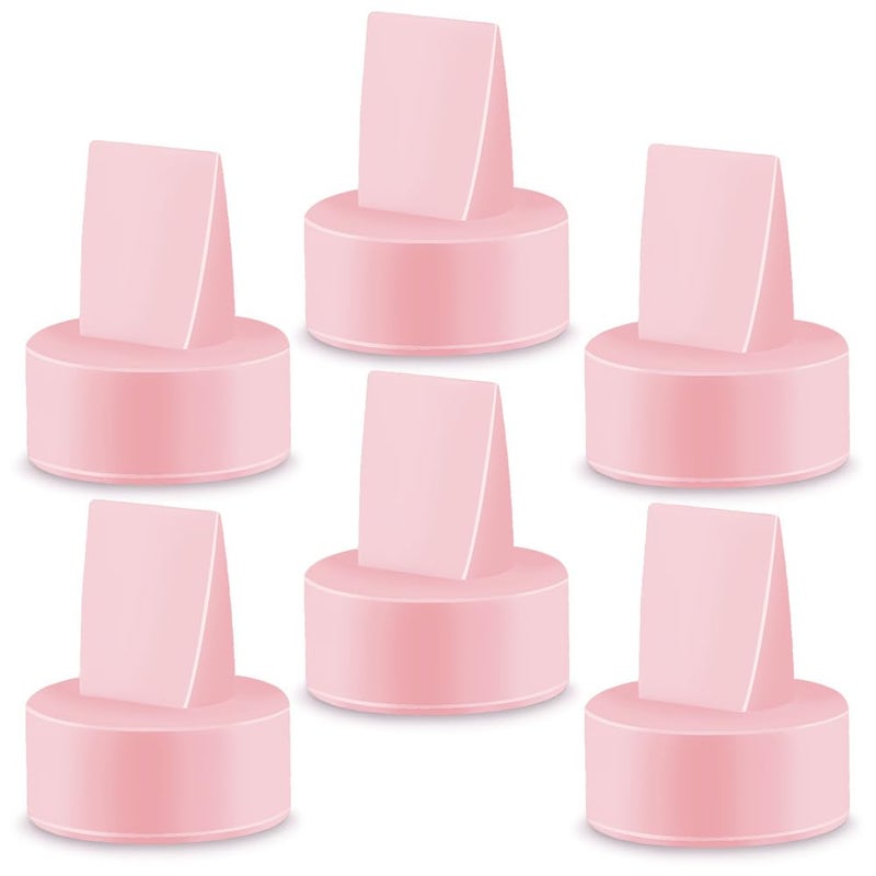 Maymom Duckbill Valves Compatible with Spectra S1 Spectra S2 Spectra 9 Plus Synergy Gold Not Original Spectra Replacement Pump Parts Pink 6ct - Image 1