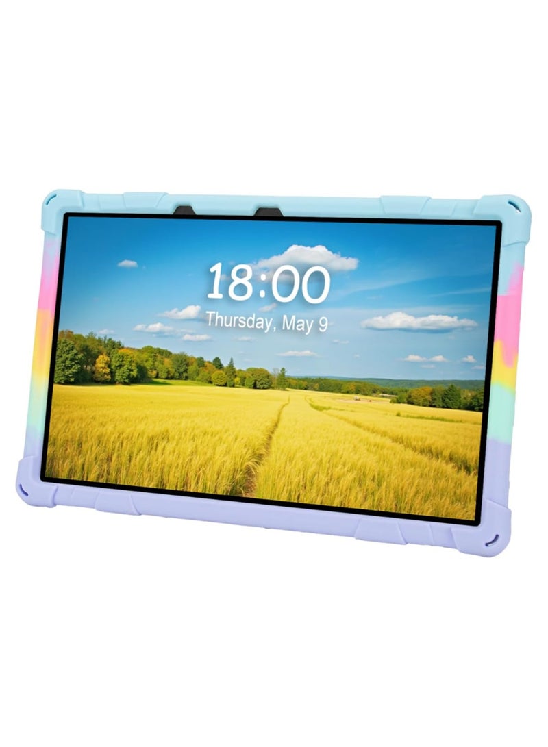 Fankalo حافظة تابلت للأطفال لجهاز شاومي ريدمي باد 2 بحجم 11 بوصة 2025 مع قاعدة دعم، حزام كتف وحامل قلم، حافظة ناعمة لطيفة من السيليكون - Image 5