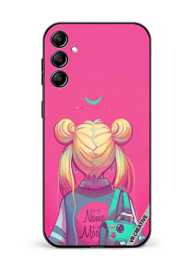 VR CREATIVE Protective Case Cover For Samsung Galaxy A34 In The Name Of The Moon Design Multicolour - Image 1