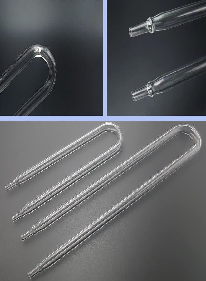 IAFVKAI Glass U Shape Tube for Aquarium Air Pump Fish Tank Aquarium CO2 Diffuser Connect Tube 2PCS - Image 3