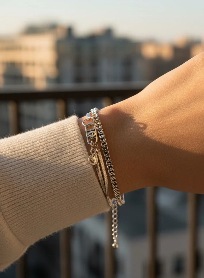 Liu Jo  Liu Jo Vera Silver Bracelet - LJ2781 for Women | Best Price UAE