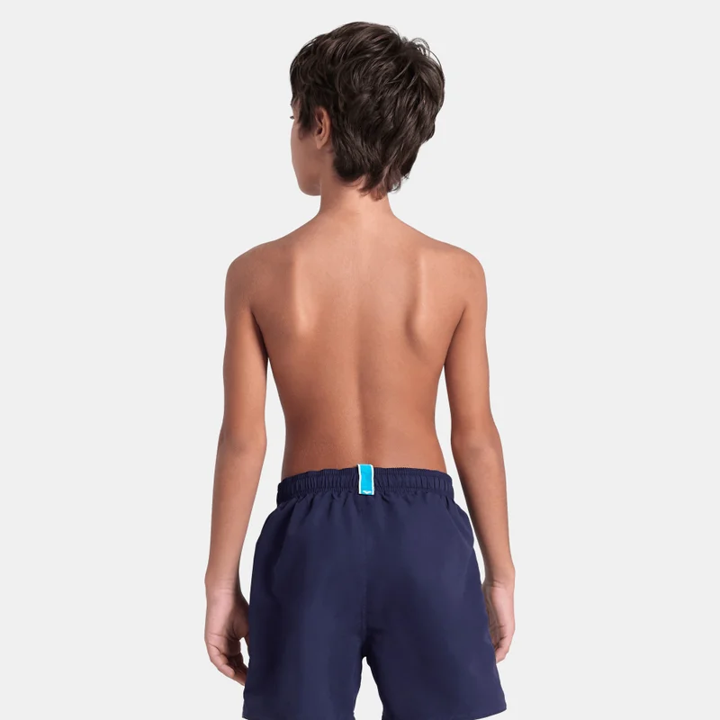 Arena Blue Kids' Solid R Swimming Boxers  | Best Price UAE