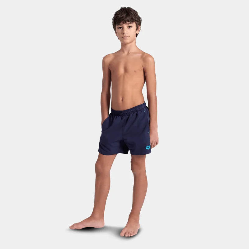 Arena Blue Kids' Solid R Swimming Boxers  | Best Price UAE